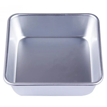 4-дюймовая квадратная форма для торта из алюминиевого сплава для мусса, формы для выпечки, инструменты для украшения выпечки